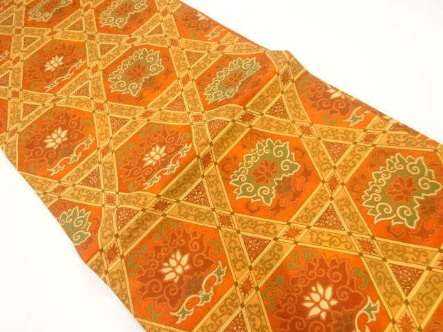 JAPANESE FUKURO OBI / WOVEN FLOWER